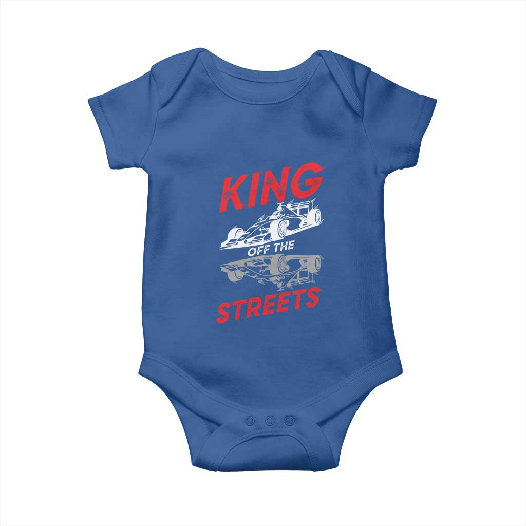 Racing Car Baby Onesie King Of The Streets - Wonder Print Shop
