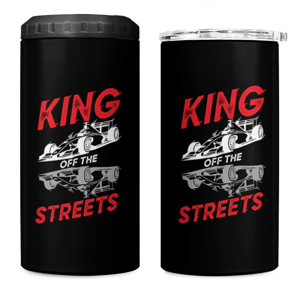 Racing Car 4 in 1 Can Cooler Tumbler King Of The Streets