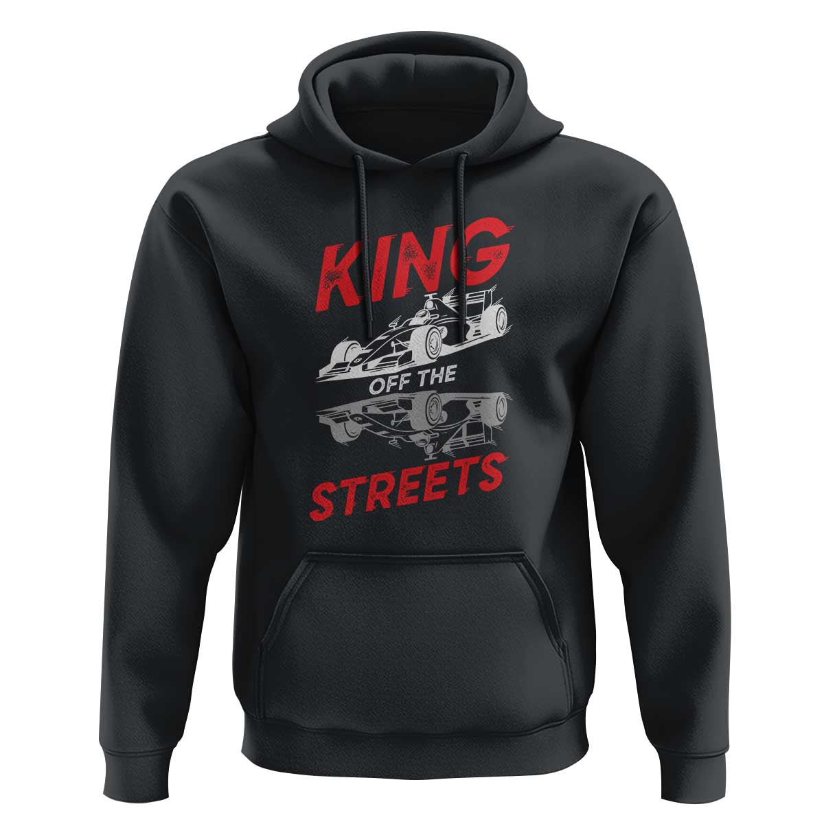 Racing Car Hoodie King Of The Streets - Wonder Print Shop