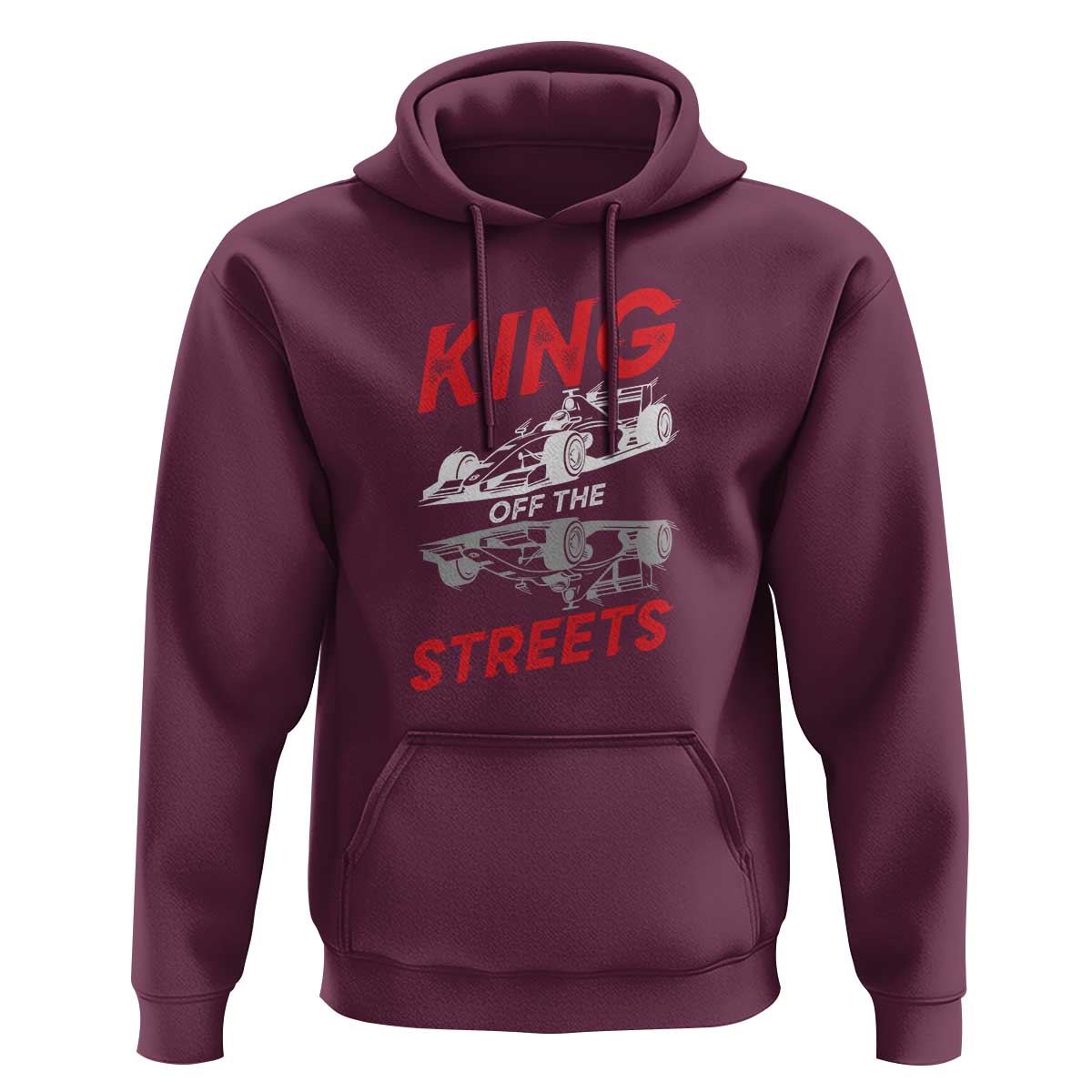Racing Car Hoodie King Of The Streets - Wonder Print Shop
