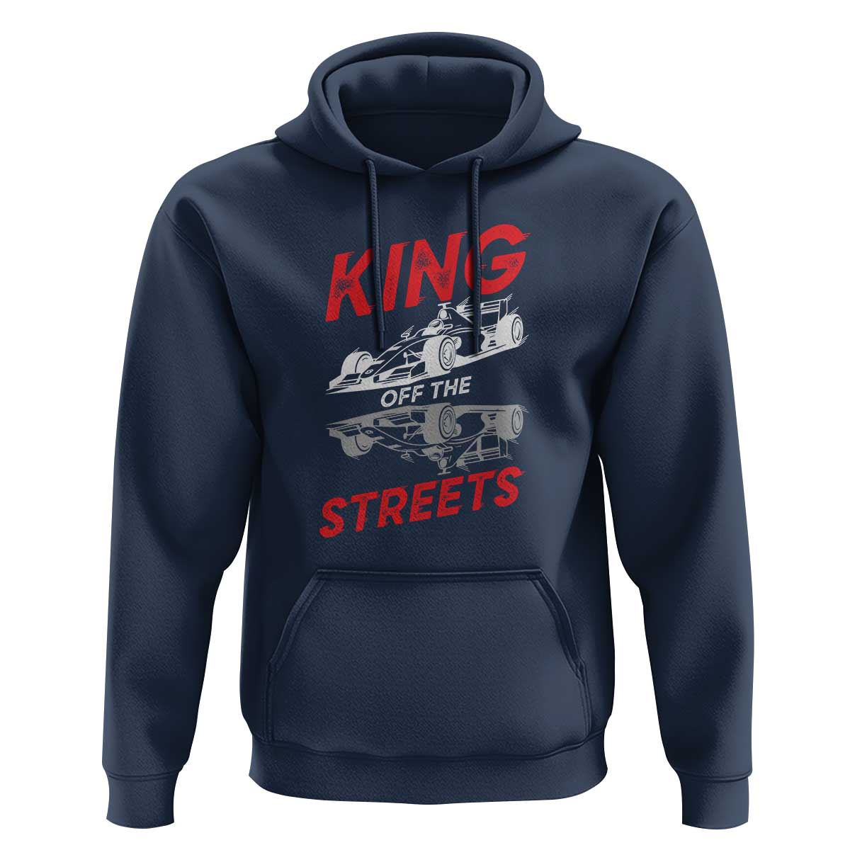 Racing Car Hoodie King Of The Streets - Wonder Print Shop