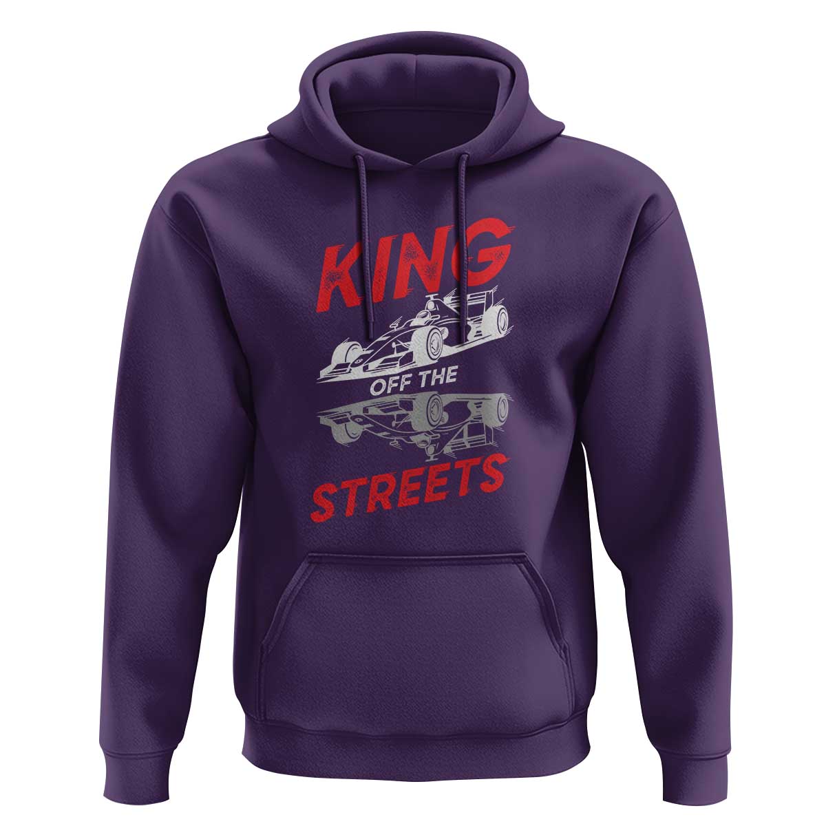 Racing Car Hoodie King Of The Streets - Wonder Print Shop