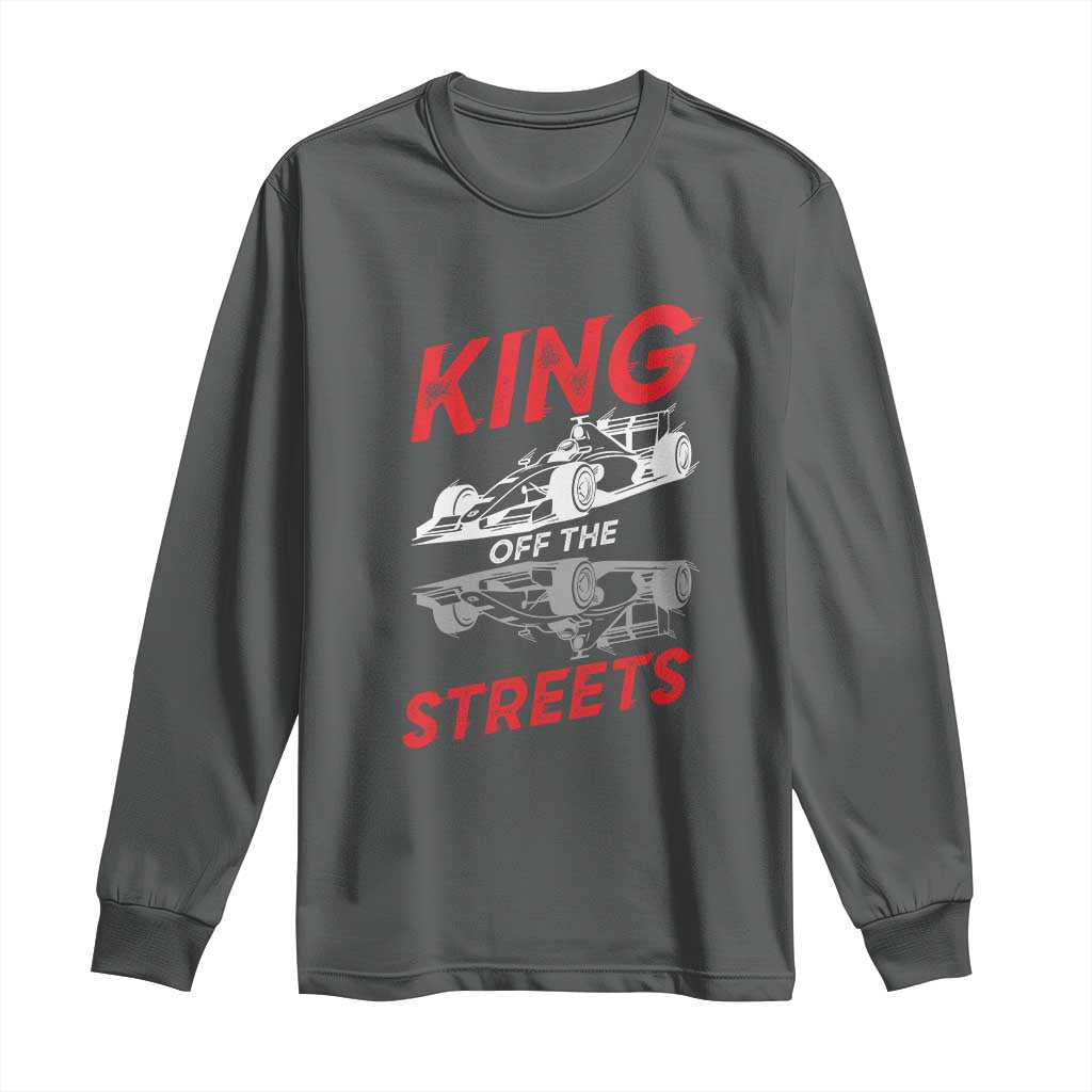 Racing Car Long Sleeve Shirt King Of The Streets - Wonder Print Shop