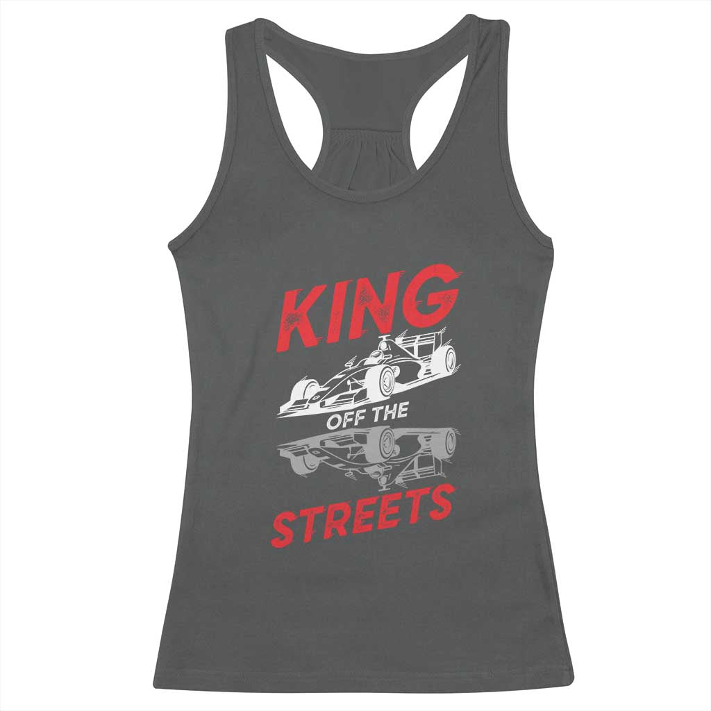 Racing Car Racerback Tank Top King Of The Streets - Wonder Print Shop