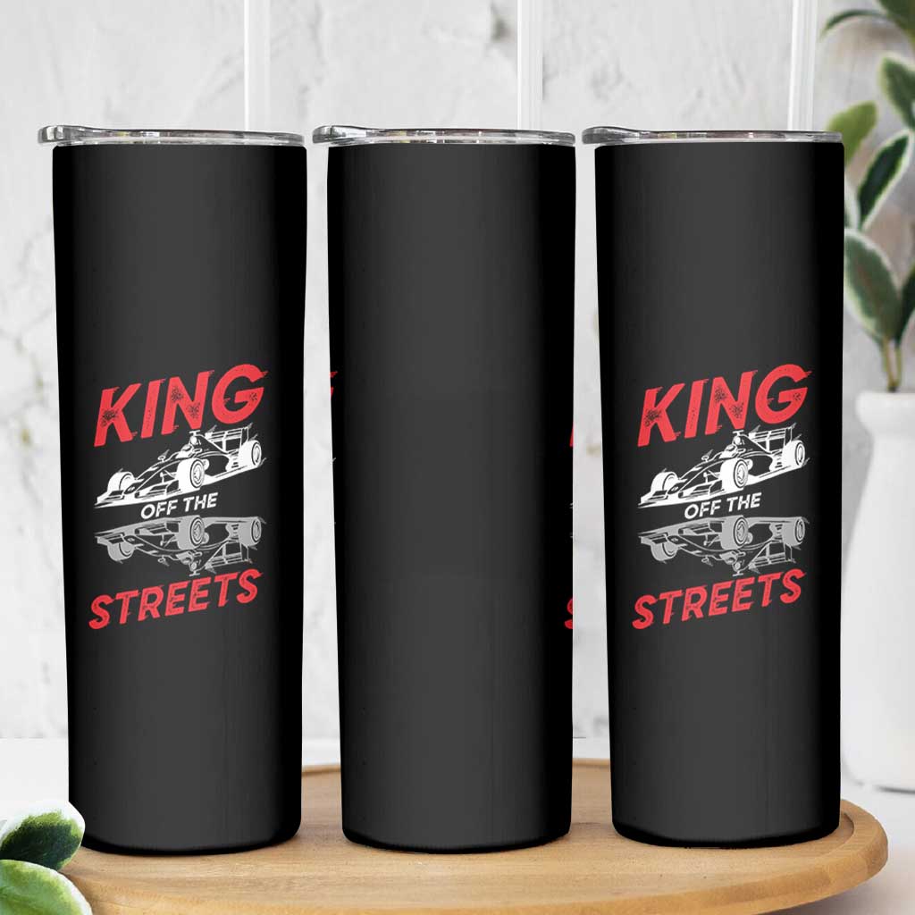Racing Car Skinny Tumbler King Of The Streets