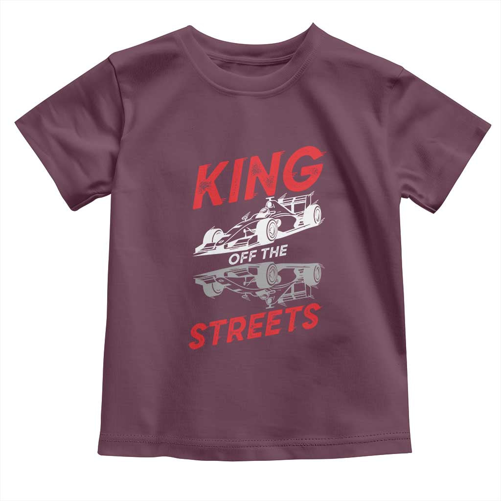 Racing Car Toddler T Shirt King Of The Streets - Wonder Print Shop