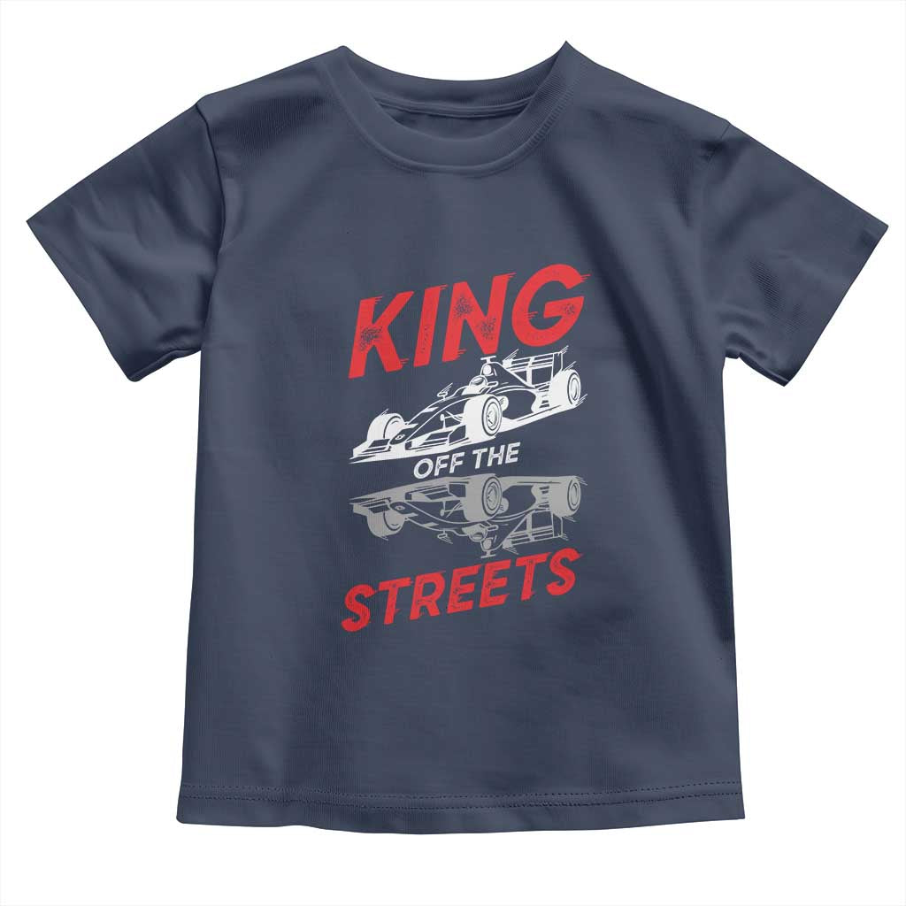 Racing Car Toddler T Shirt King Of The Streets - Wonder Print Shop