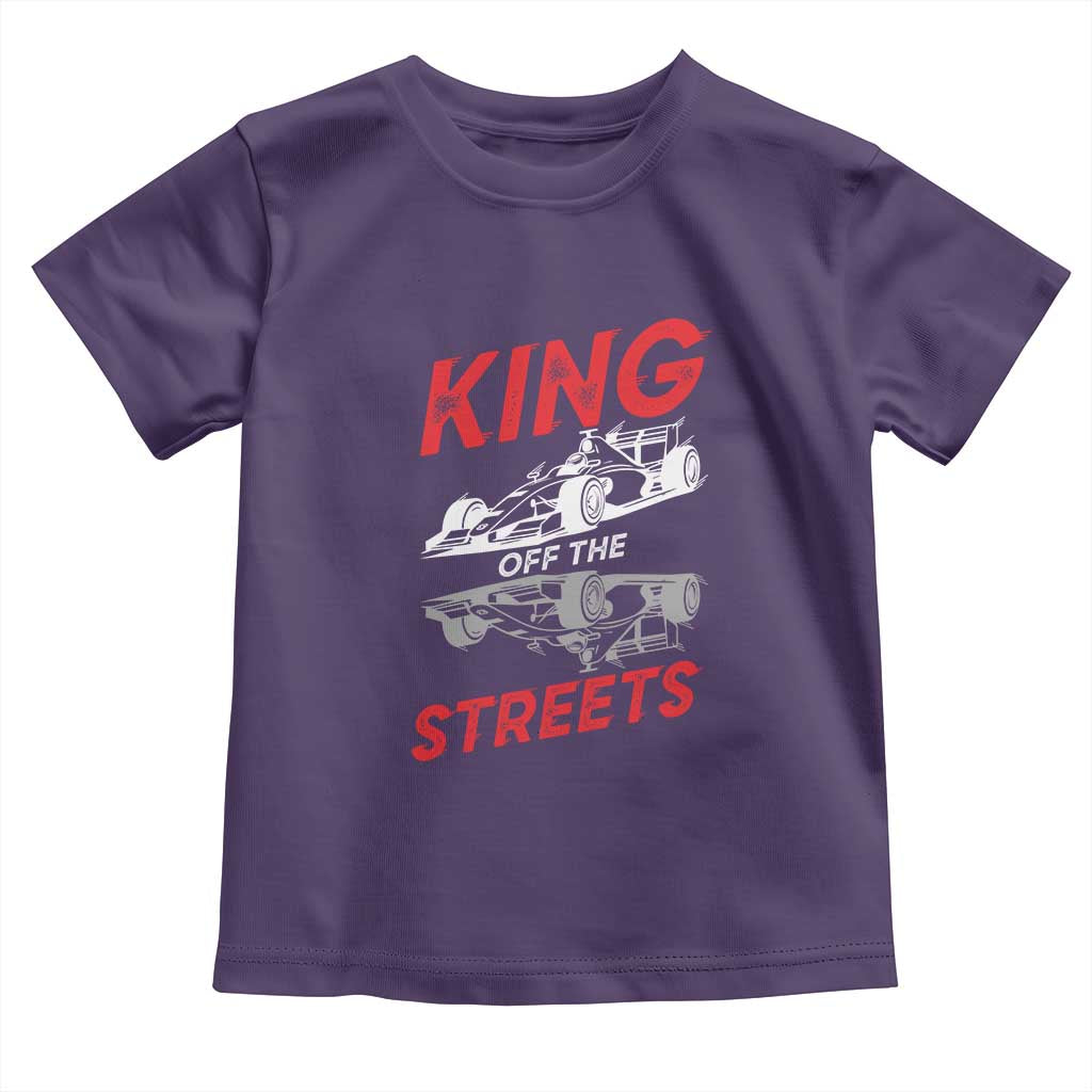 Racing Car Toddler T Shirt King Of The Streets - Wonder Print Shop