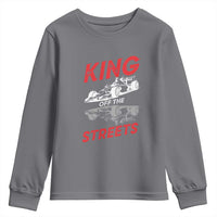 Racing Car Youth Sweatshirt King Of The Streets - Wonder Print Shop