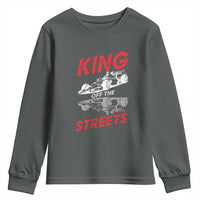 Racing Car Youth Sweatshirt King Of The Streets - Wonder Print Shop