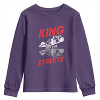 Racing Car Youth Sweatshirt King Of The Streets - Wonder Print Shop