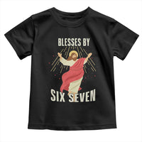 Christian 67 Meme Toddler T Shirt Blesses By Six Seven Funny - Wonder Print Shop
