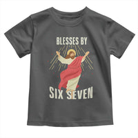 Christian 67 Meme Toddler T Shirt Blesses By Six Seven Funny - Wonder Print Shop