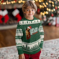 All The Cool People Are Born In December Ugly Christmas Sweater Funny Xmas Christian Birthday - Wonder Print Shop