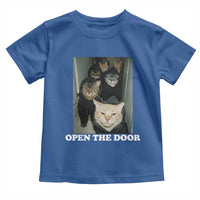 Open The Door Cats Lover Toddler T Shirt Funny Cat Gang Sarcastic Meme - Wonder Print Shop