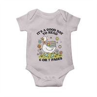 It’s A Good Day To Read 6 or 7 Pages Baby Onesie Funny Six Seven Teacher Book Lover - Wonder Print Shop