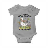 It’s A Good Day To Read 6 or 7 Pages Baby Onesie Funny Six Seven Teacher Book Lover - Wonder Print Shop