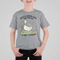 It’s A Good Day To Read 6 or 7 Pages T Shirt For Kid Funny Six Seven Teacher Book Lover - Wonder Print Shop
