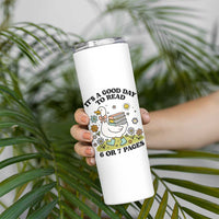 It’s A Good Day To Read 6 or 7 Pages Skinny Tumbler Funny Six Seven Teacher Book Lover - Wonder Print Shop