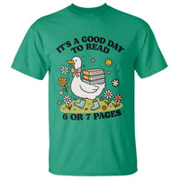 It’s A Good Day To Read 6 or 7 Pages T Shirt Funny Six Seven Teacher Book Lover - Wonder Print Shop