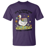 It’s A Good Day To Read 6 or 7 Pages T Shirt Funny Six Seven Teacher Book Lover - Wonder Print Shop