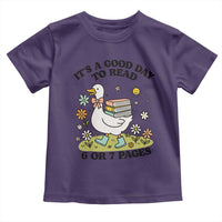 It’s A Good Day To Read 6 or 7 Pages Toddler T Shirt Funny Six Seven Teacher Book Lover - Wonder Print Shop