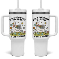 It’s A Good Day To Read 6 or 7 Pages Tumbler With Handle Funny Six Seven Teacher Book Lover - Wonder Print Shop