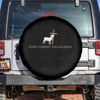 Hard Fought Hallelujah Spare Tire Cover Christian Bible Verse Faith - Wonder Print Shop