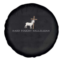 Hard Fought Hallelujah Spare Tire Cover Christian Bible Verse Faith - Wonder Print Shop