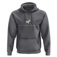 Hard Fought Hallelujah Hoodie Christian Bible Verse Faith - Wonder Print Shop