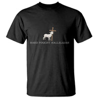 Hard Fought Hallelujah T Shirt Christian Bible Verse Faith - Wonder Print Shop