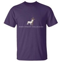 Hard Fought Hallelujah T Shirt Christian Bible Verse Faith - Wonder Print Shop