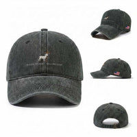 Hard Fought Hallelujah Washed Cotton Baseball Cap Christian Bible Verse Faith