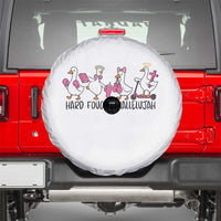 Hard Fought Hallelujah Spare Tire Cover Funny Christian Goose - Wonder Print Shop