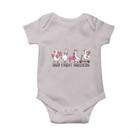 Hard Fought Hallelujah Baby Onesie Funny Christian Goose - Wonder Print Shop