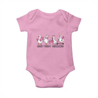Hard Fought Hallelujah Baby Onesie Funny Christian Goose - Wonder Print Shop