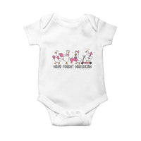 Hard Fought Hallelujah Baby Onesie Funny Christian Goose - Wonder Print Shop