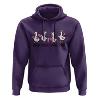 Hard Fought Hallelujah Hoodie Funny Christian Goose - Wonder Print Shop