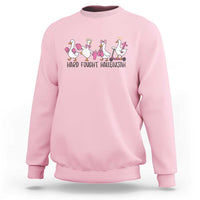 Hard Fought Hallelujah Sweatshirt Funny Christian Goose - Wonder Print Shop