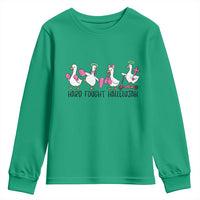 Hard Fought Hallelujah Youth Sweatshirt Funny Christian Goose - Wonder Print Shop