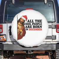 Funny December Birthday Spare Tire Cover All The Cool People are Born in December - Wonder Print Shop