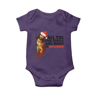 Funny December Birthday Baby Onesie All The Cool People are Born in December - Wonder Print Shop