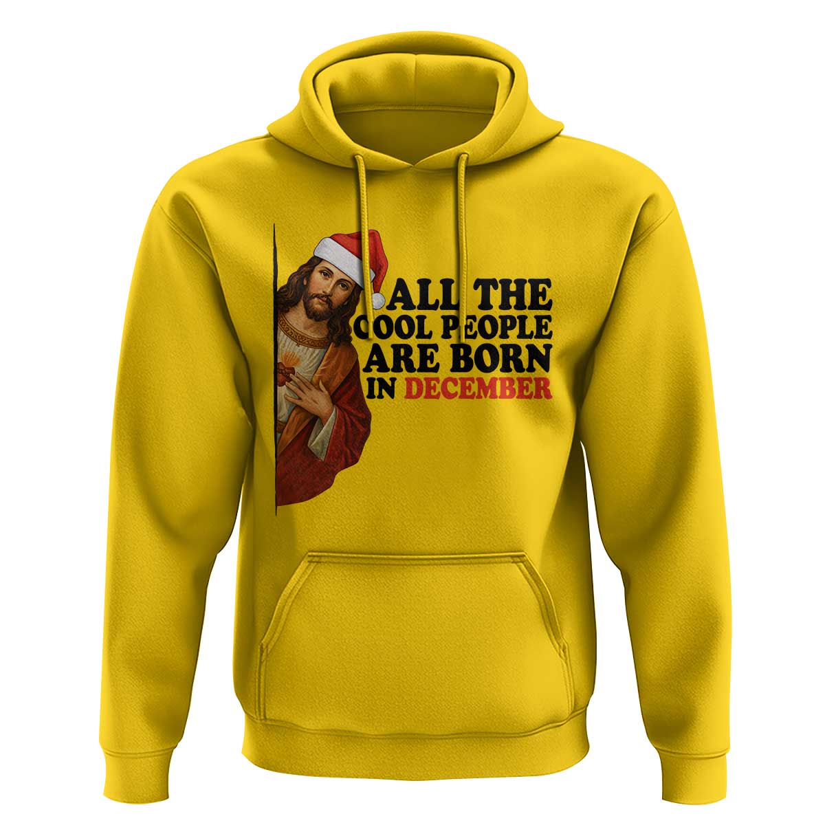 Funny December Birthday Hoodie All The Cool People are Born in December - Wonder Print Shop