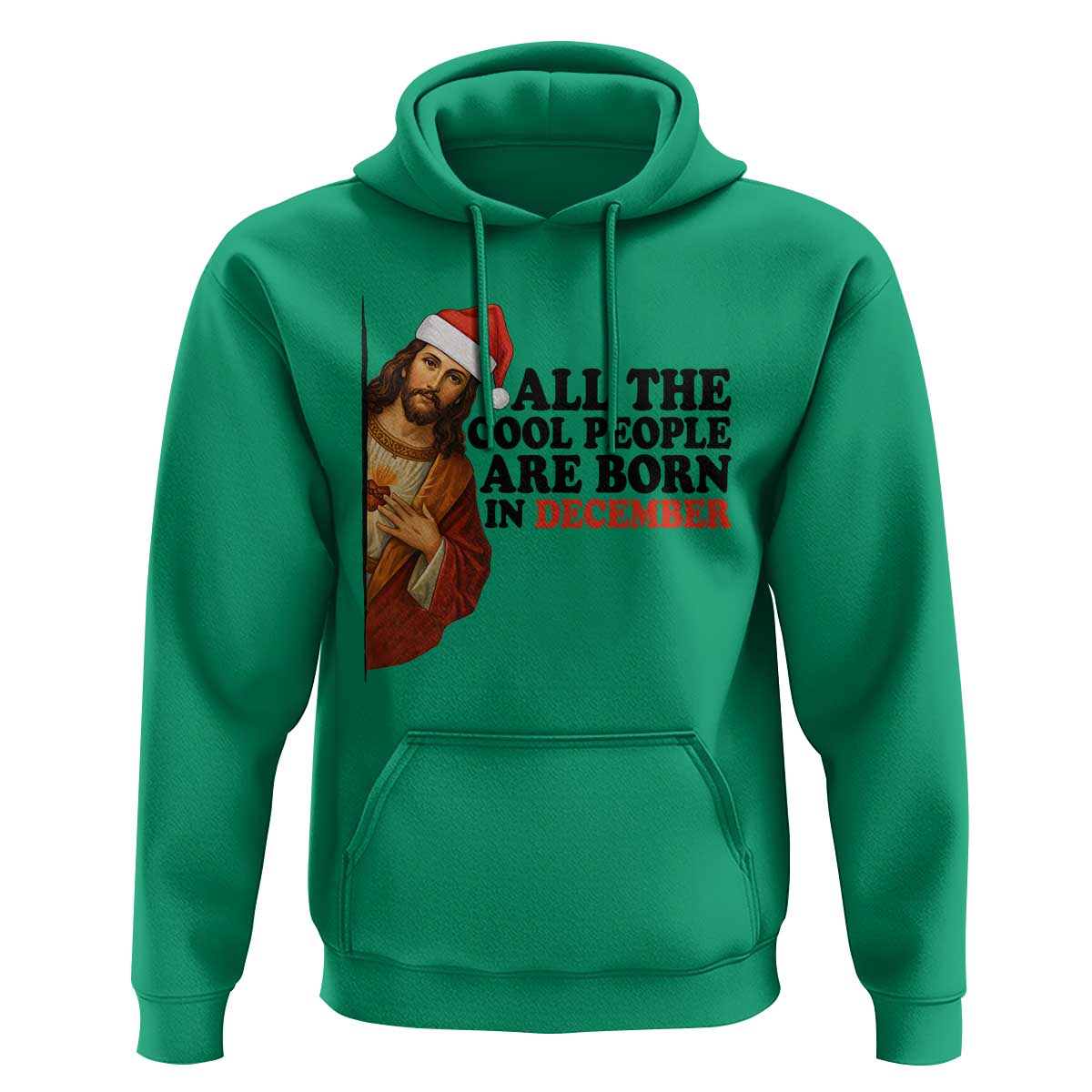 Funny December Birthday Hoodie All The Cool People are Born in December - Wonder Print Shop