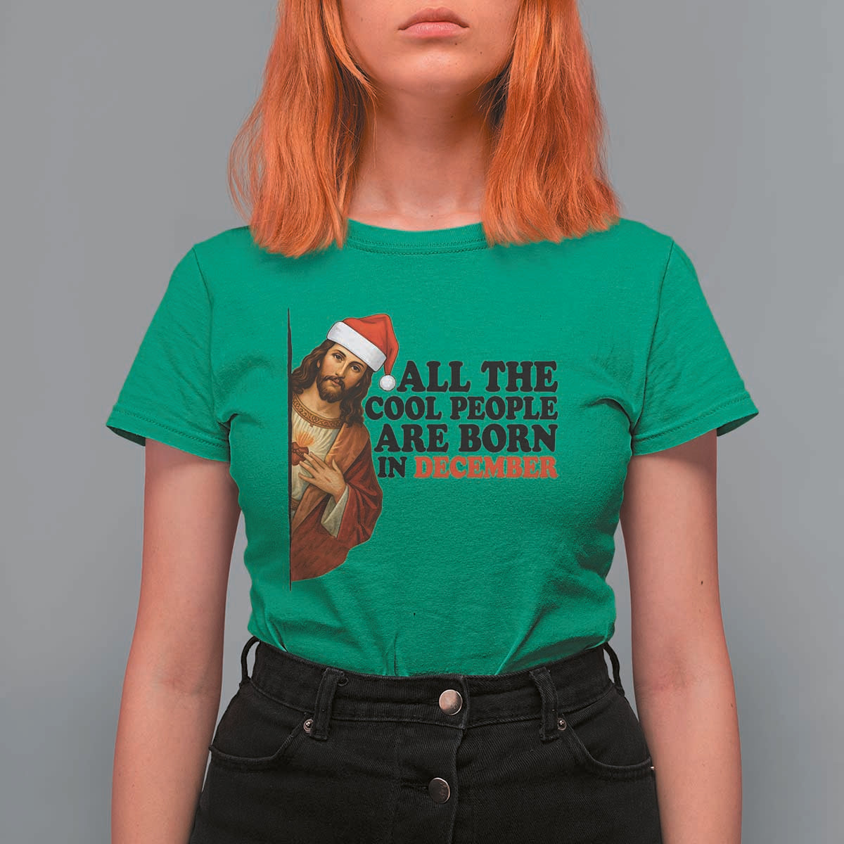 Funny December Birthday T Shirt For Women All The Cool People are Born in December - Wonder Print Shop