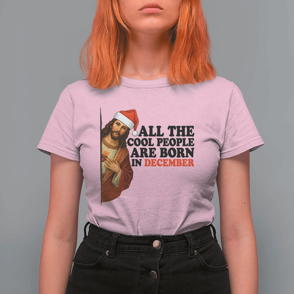 Funny December Birthday T Shirt For Women All The Cool People are Born in December - Wonder Print Shop