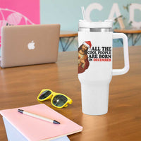 Funny December Birthday Tumbler With Handle All The Cool People are Born in December - Wonder Print Shop