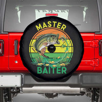 Funny Bass Fishing St Patricks Day Spare Tire Cover Master Baiter