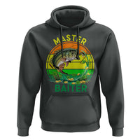 Funny Bass Fishing St Patricks Day Hoodie Master Baiter