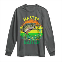 Funny Bass Fishing St Patricks Day Long Sleeve Shirt Master Baiter